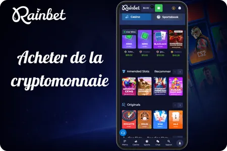 Rainbet Acheter de la cryptomonnaie