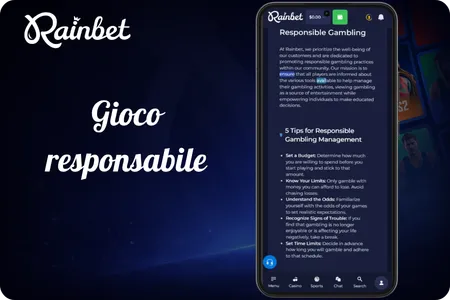 Rainbet Gioco responsabile