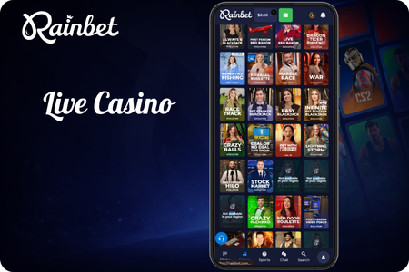 Rainbet Live Casino