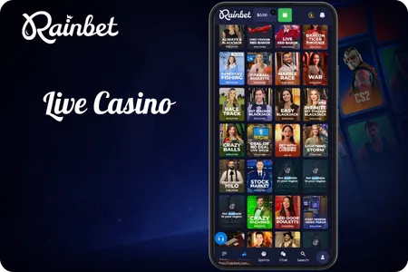 Rainbet Live Casino
