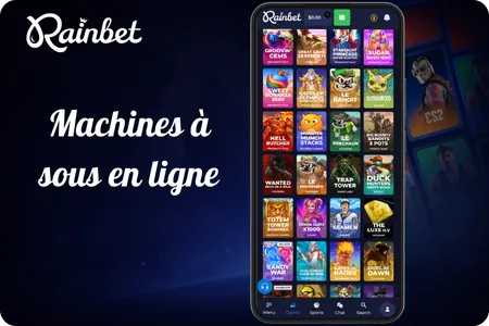 Rainbet Machines à sous en ligne